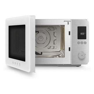 Smeg 27L Combi Microwave Oven - Matte White