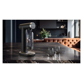 Smeg Sparkling Water & Soda Maker - Matte Black