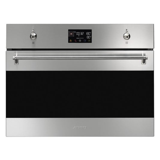 Smeg Compact Classic Steam 100 Oven - Stainless Steel 45cm