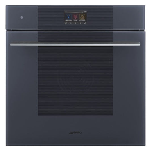 Smeg 60cm Built-In Steam Oven - Grey (Linea Steam100 Pro Galileo)