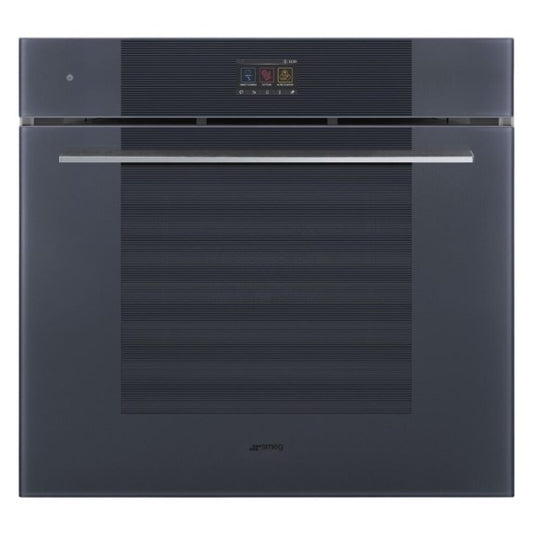 Smeg 76cm Pyrolytic Built-In Oven - Grey (Linea)