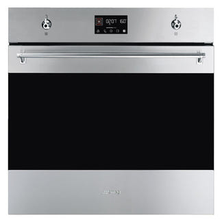 Smeg 60cm Pyrolytic Built-In Oven with 10 Functions - Stainless Steel (Classic)