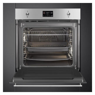 Smeg 60cm Pyrolytic Built-In Oven with 10 Functions - Stainless Steel (Classic)