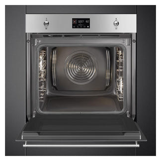 Smeg 60cm Pyrolytic Built-In Oven with 10 Functions - Stainless Steel (Classic)