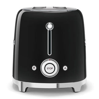 Smeg Retro Style 2 Slice Toaster - Black
