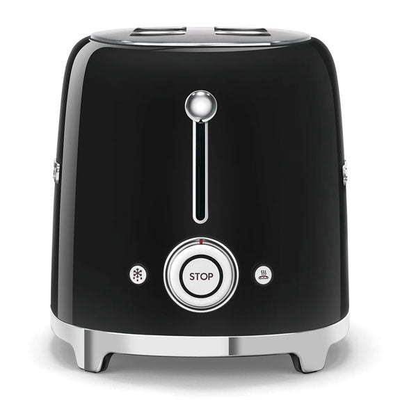 Smeg Retro Style 2 Slice Toaster - Black