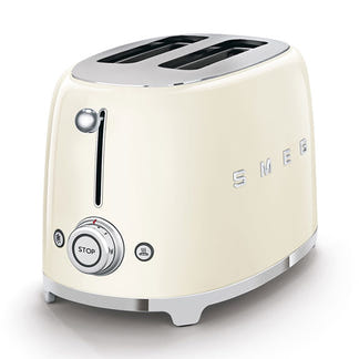 Smeg Retro Style 2 Slice Toaster - Cream