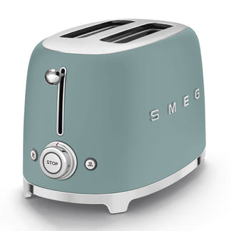 Smeg Retro Style 2 Slice Toaster - Emerald Green
