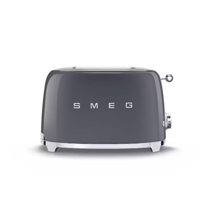Smeg Retro Style 2 Slice Toaster - Slate Grey