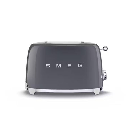 Smeg Retro Style 2 Slice Toaster - Slate Grey