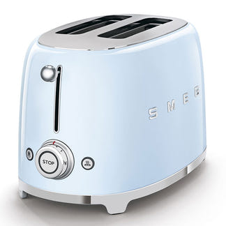 Smeg Retro Style 2 Slice Toaster - Pastel Blue