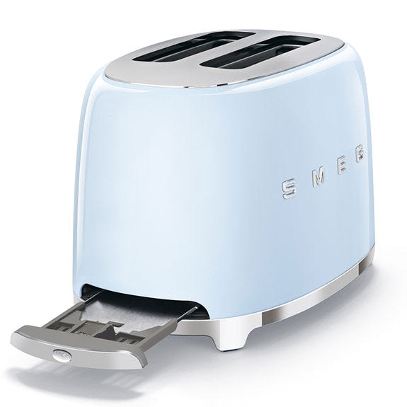 Stan Toaster Smeg Retro Style 2 Slice Toaster - Pastel Blue – Stan Cash