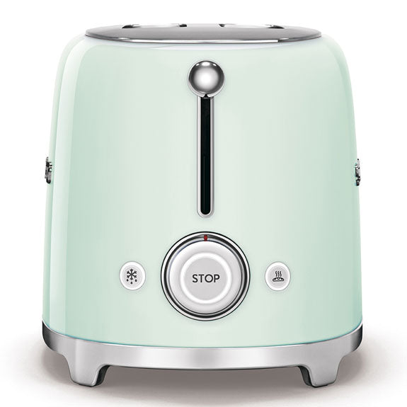 Smeg Retro Style 2 Slice Toaster - Pastel Green