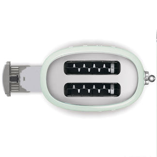 Smeg Retro Style 2 Slice Toaster - Pastel Green