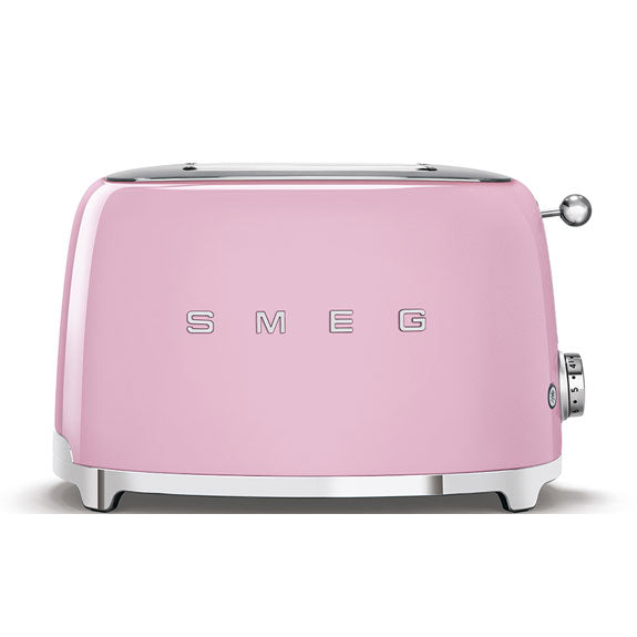 Smeg Retro Style 2 Slice Toaster - Pink