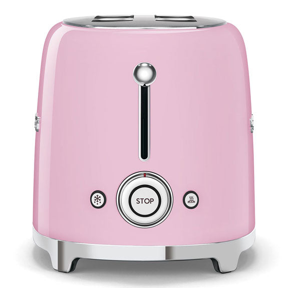 Smeg Retro Style 2 Slice Toaster - Pink