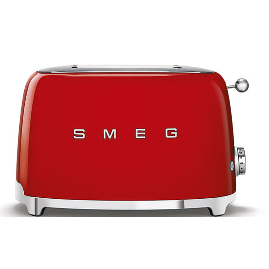 Smeg Retro Style 2 Slice Toaster - Red