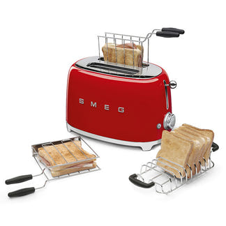 Smeg Retro Style 2 Slice Toaster - Red