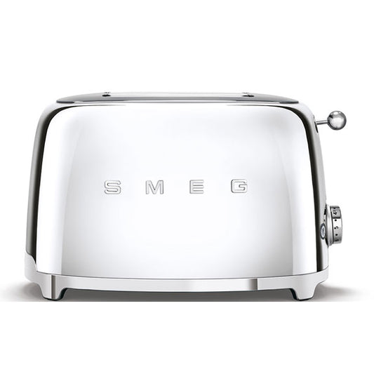 Smeg Retro Style 2 Slice Toaster - Chrome