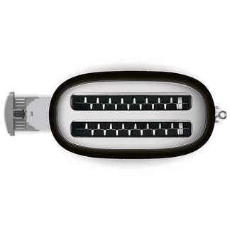 Smeg Retro Style 4 Slice Toaster Extra Wide - Black