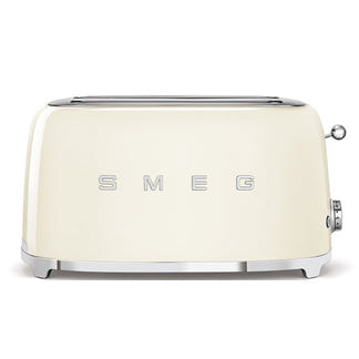 Smeg Retro Style 4 Slice Toaster Extra Wide - Cream