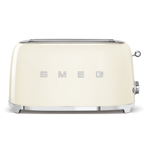 Smeg Retro Style 4 Slice Toaster Extra Wide - Cream