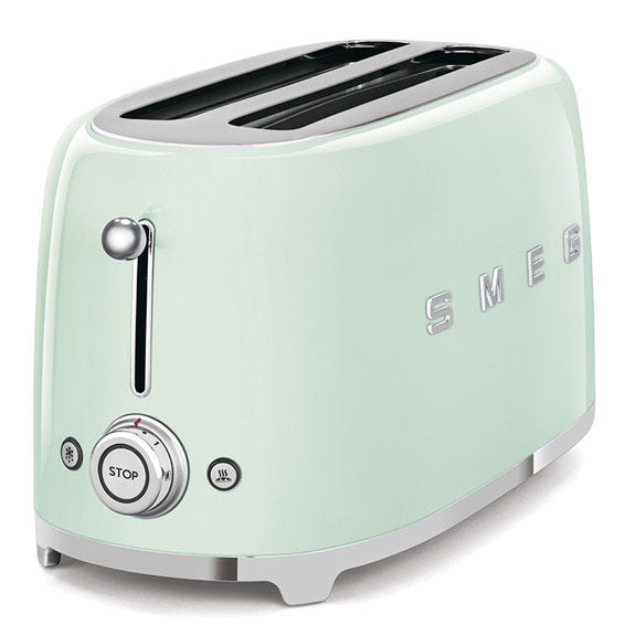 Stan Toaster Smeg Retro Style 4 Slice Toaster Extra Wide - Pastel Green – Stan Cash