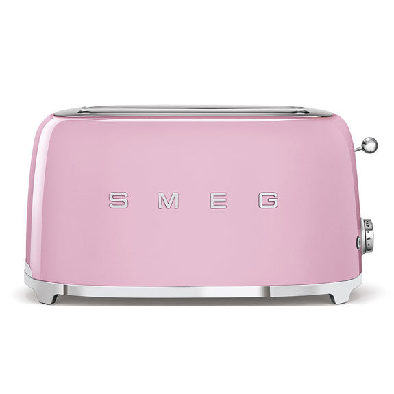 Smeg Retro Style 4 Slice Toaster Extra Wide - Pastel Pink – Stan Cash