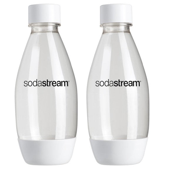 Sodastream 500ml Fuse Bottle Twin Pack - White