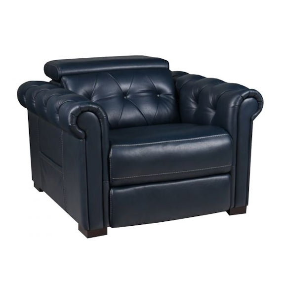 Theorem Somerset Lift & Recline Fabric Armchair - Ocean