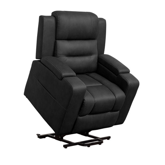 Spielberg Lift & Recline Fabric Armchair - Jet