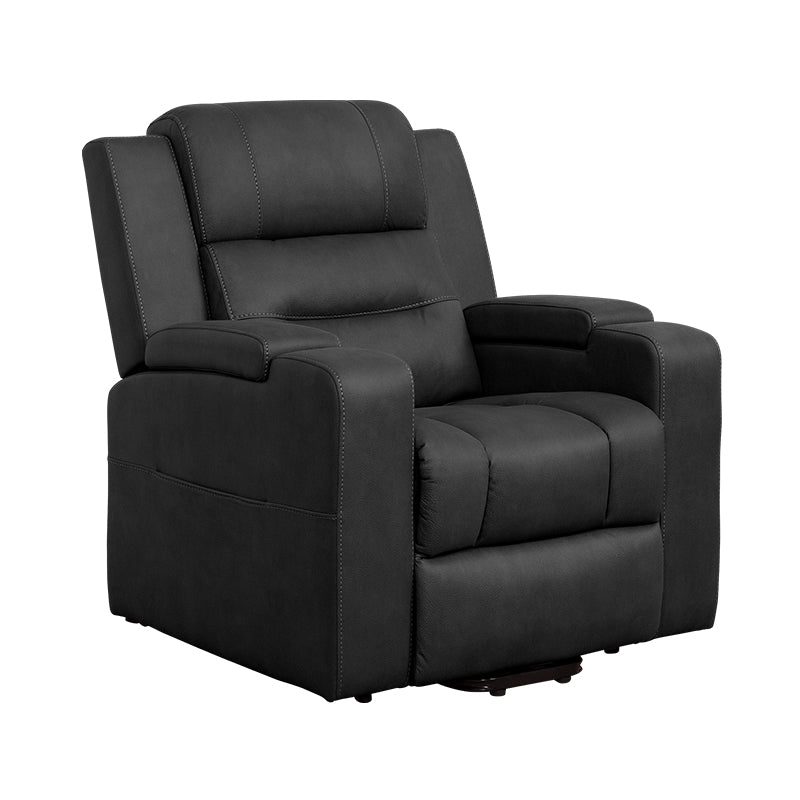 Spielberg Lift & Recline Fabric Armchair - Jet