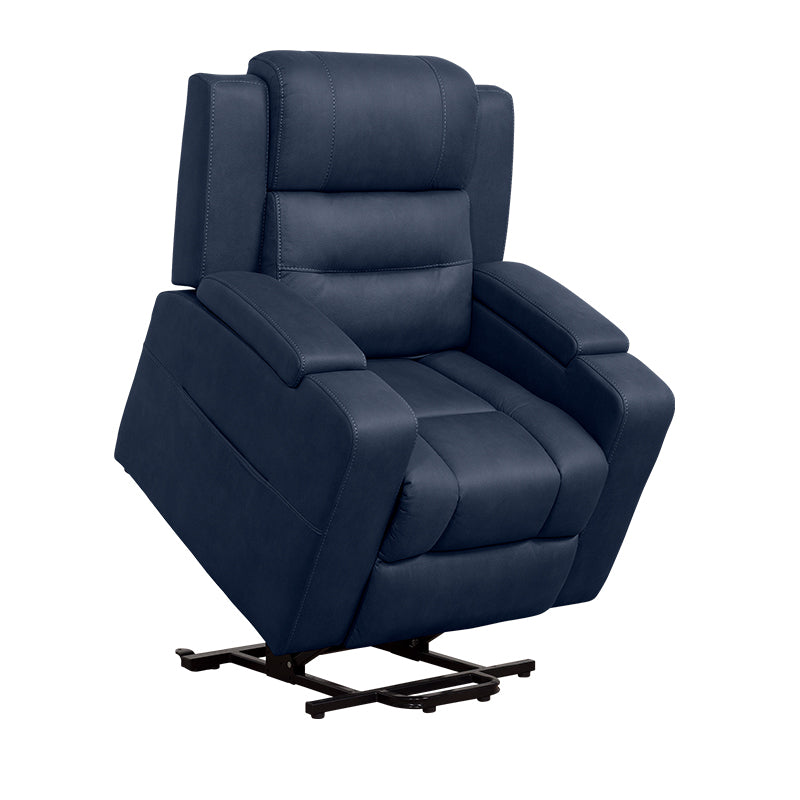Spielberg Lift & Recline Fabric Armchair - Azure