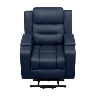 Spielberg Lift & Recline Fabric Armchair - Azure