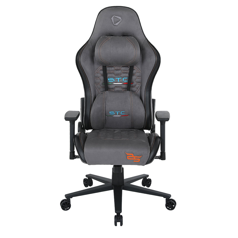 ONEX STC 25Years Limited Ed. Alcantara Gaming Chair -  Volcanic Ash Grey/Black