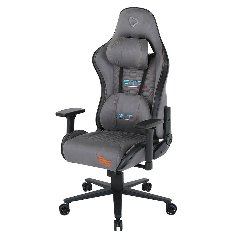 ONEX STC 25Years Limited Ed. Alcantara Gaming Chair -  Volcanic Ash Grey/Black