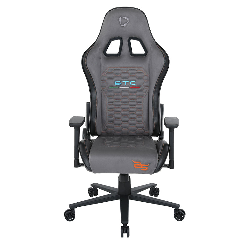 ONEX STC 25Years Limited Ed. Alcantara Gaming Chair -  Volcanic Ash Grey/Black