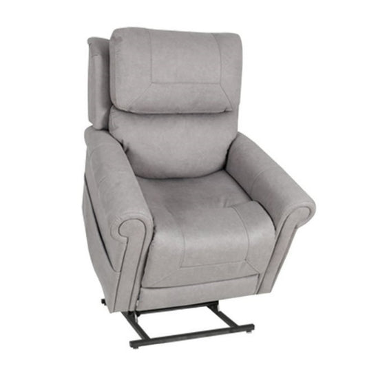 Theorem Studio Petite Lift & Recline Fabric Armchair - Fog