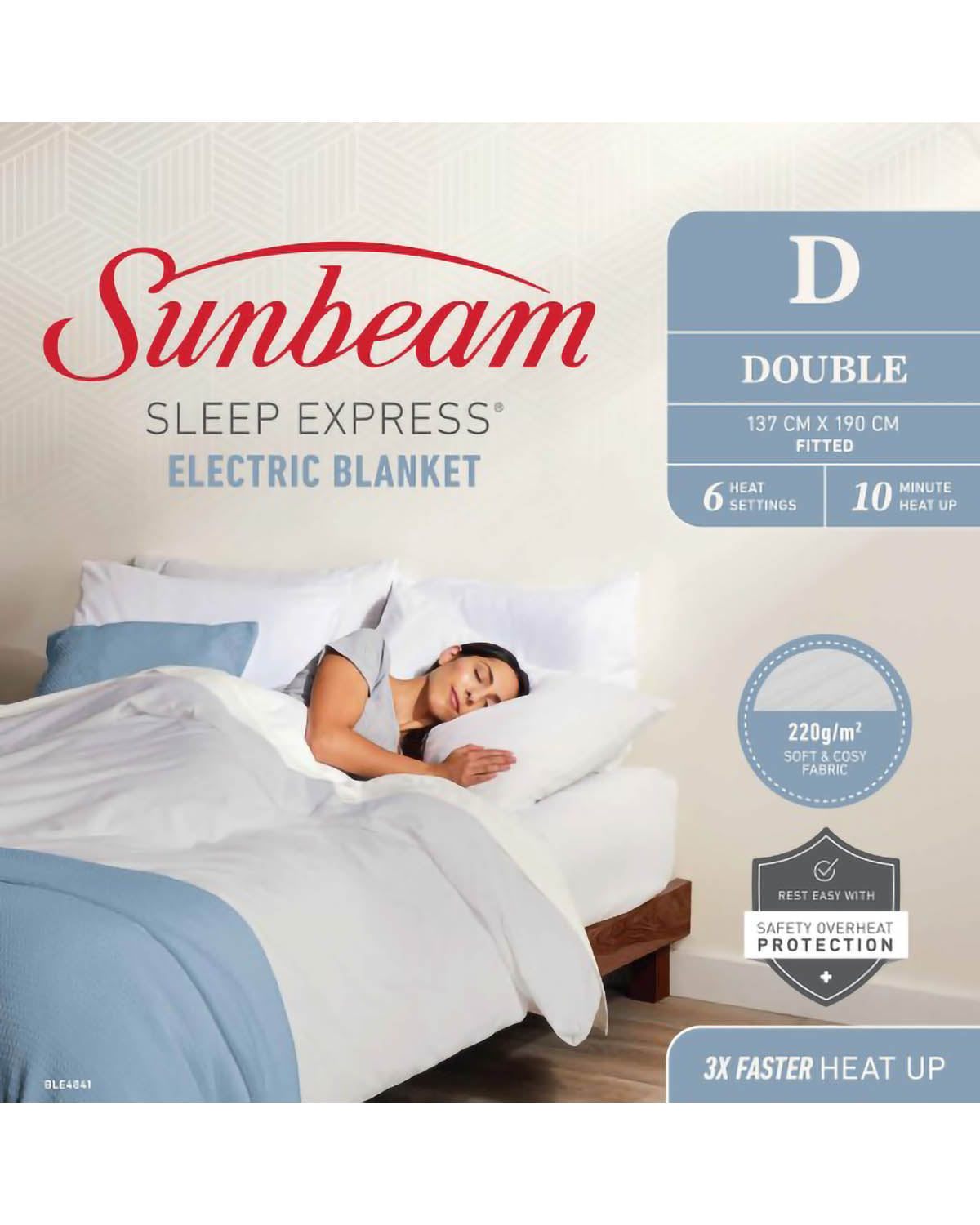 Sunbeam Sleep Express Fitted Electric Blanket - Double