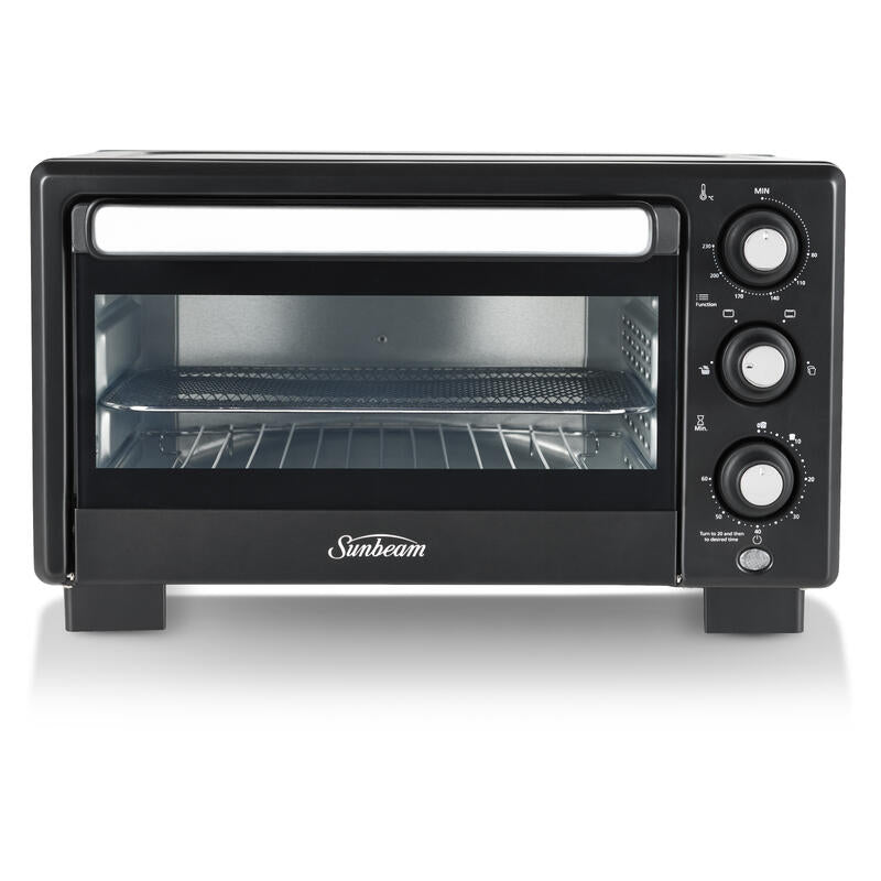 Sunbeam 17L NutriCrisp Air Fryer Benchtop Oven - Black