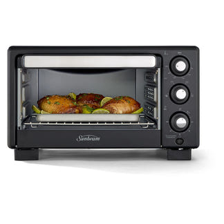 Sunbeam 17L NutriCrisp Air Fryer Benchtop Oven - Black