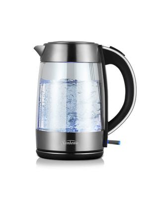 Sunbeam 1.7 Litre Maestro Dual Wall Glass Kettle - Clear
