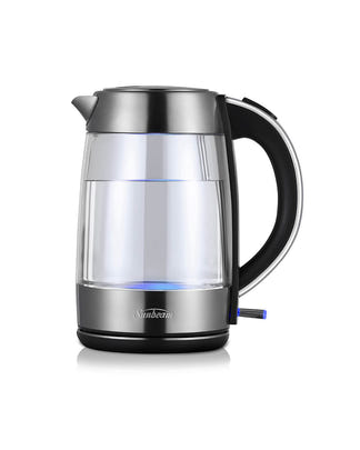 Sunbeam 1.7 Litre Maestro Dual Wall Glass Kettle - Clear