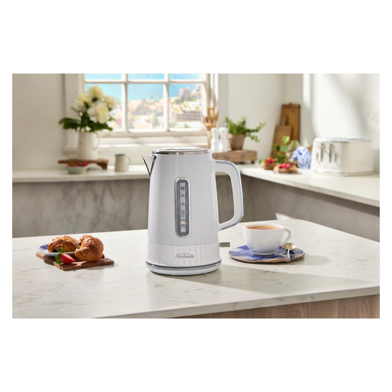 Sunbeam 1.7L French Riviera Collection Kettle - White