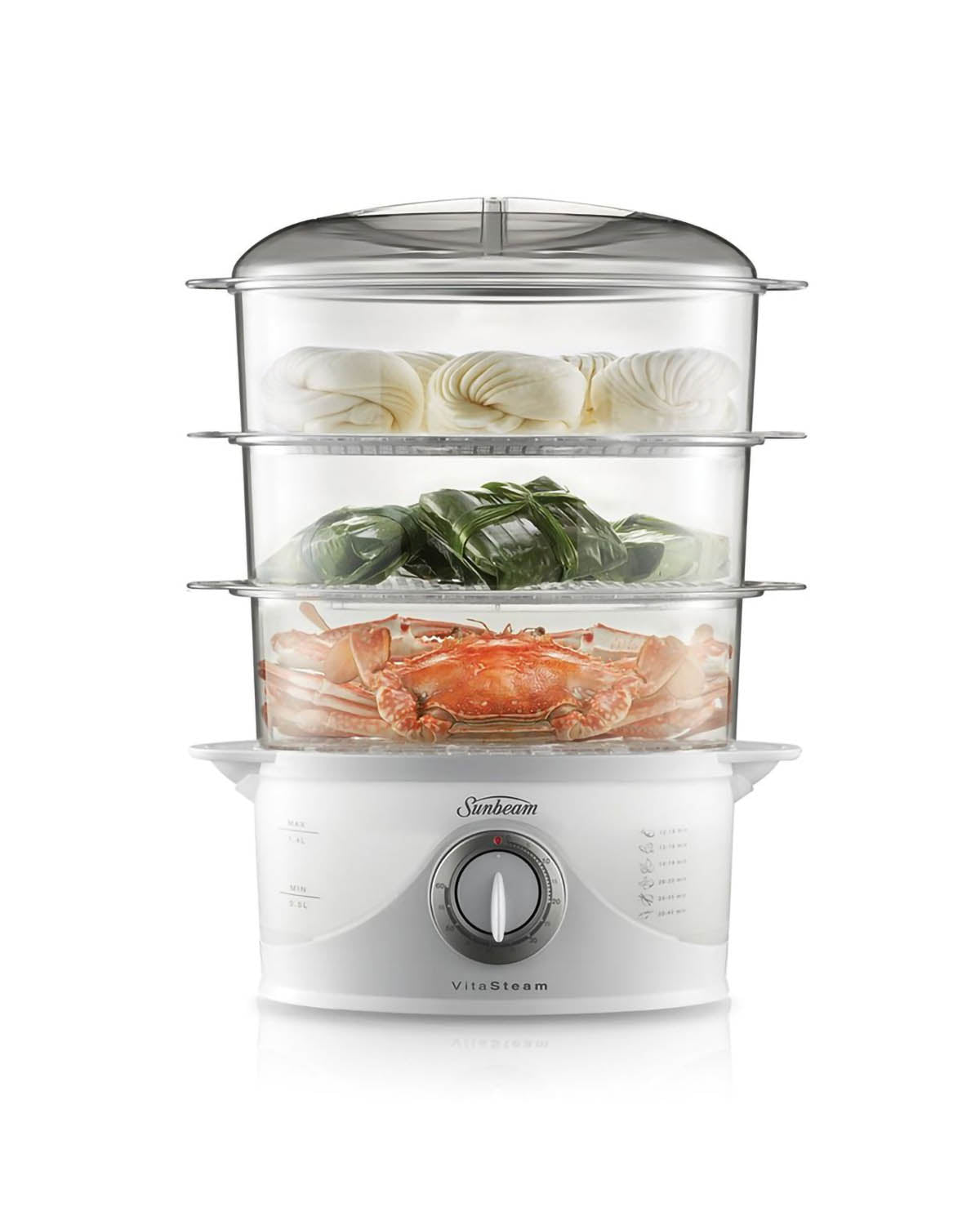 Sunbeam Vitasteam Deluxe 3 Tier Food Steamer