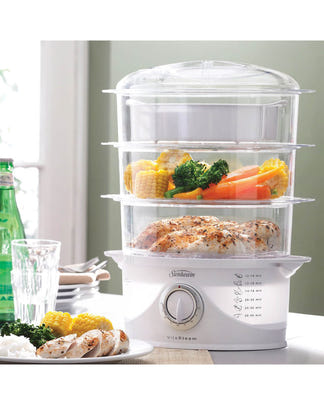 Sunbeam Vitasteam Deluxe 3 Tier Food Steamer