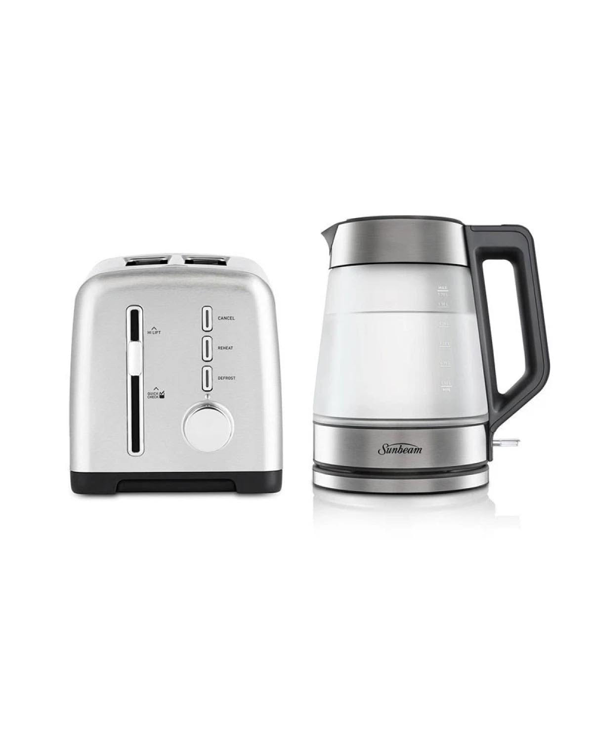 Stan Toaster Sunbeam Stainless Steel TAM1003SS Toaster & KE6200 Kettle Bundle – Stan ...
