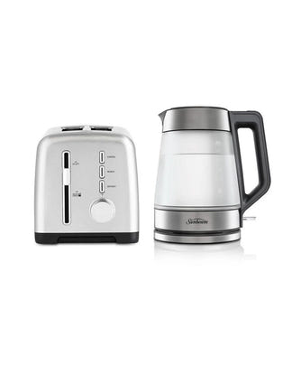 Sunbeam Stainless Steel TAM1003SS Toaster & KE6200 Kettle Bundle