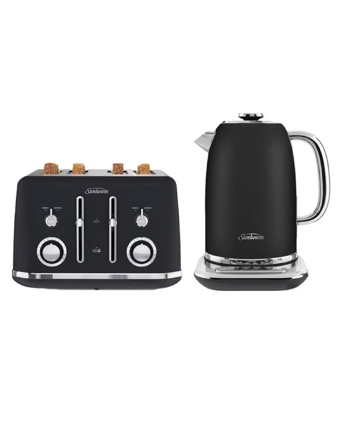Stan Toaster Sunbeam Black KE2700K Toaster & TA2740K Kettle Bundle – Stan Cash