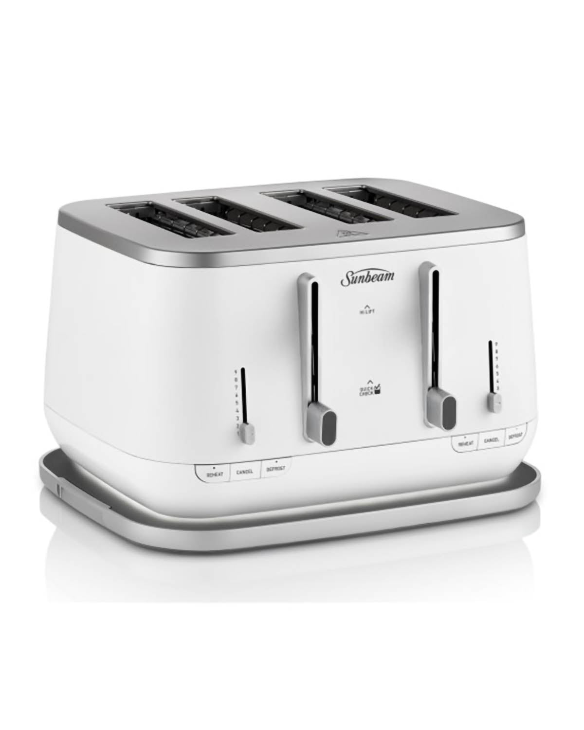 Sunbeam Kyoto City Collection 4 Slice Toaster - White